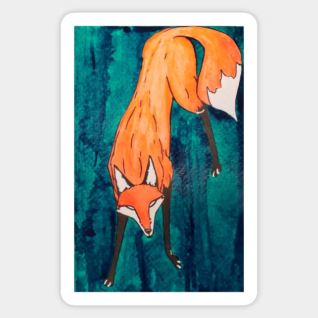 Sly Fox Spirit Sticker by bridgetrolljess